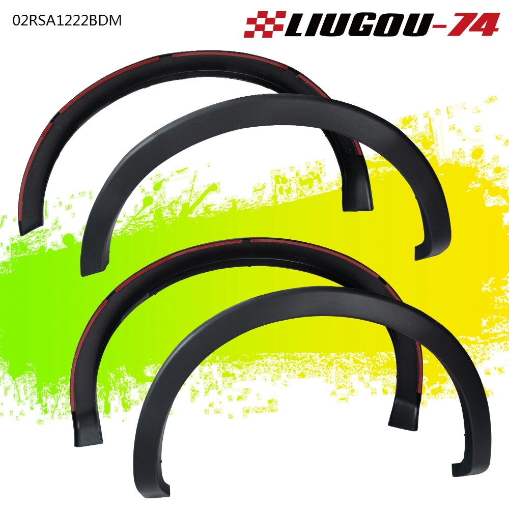 Fit For 2009-2014 Ford F150 Factory Style Front Rear Fender Flares Black USA