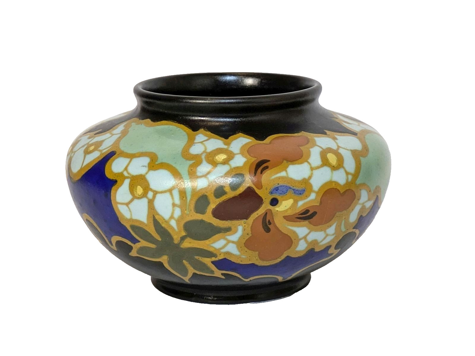 Regina Pottery Gouda Art Deco “Orchis” Bowl