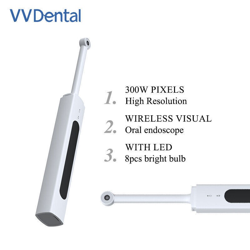Wireless Dental Intraoral Camera WiFi 3.0 Mega 1080p HD Endoscope Teeth Mirror