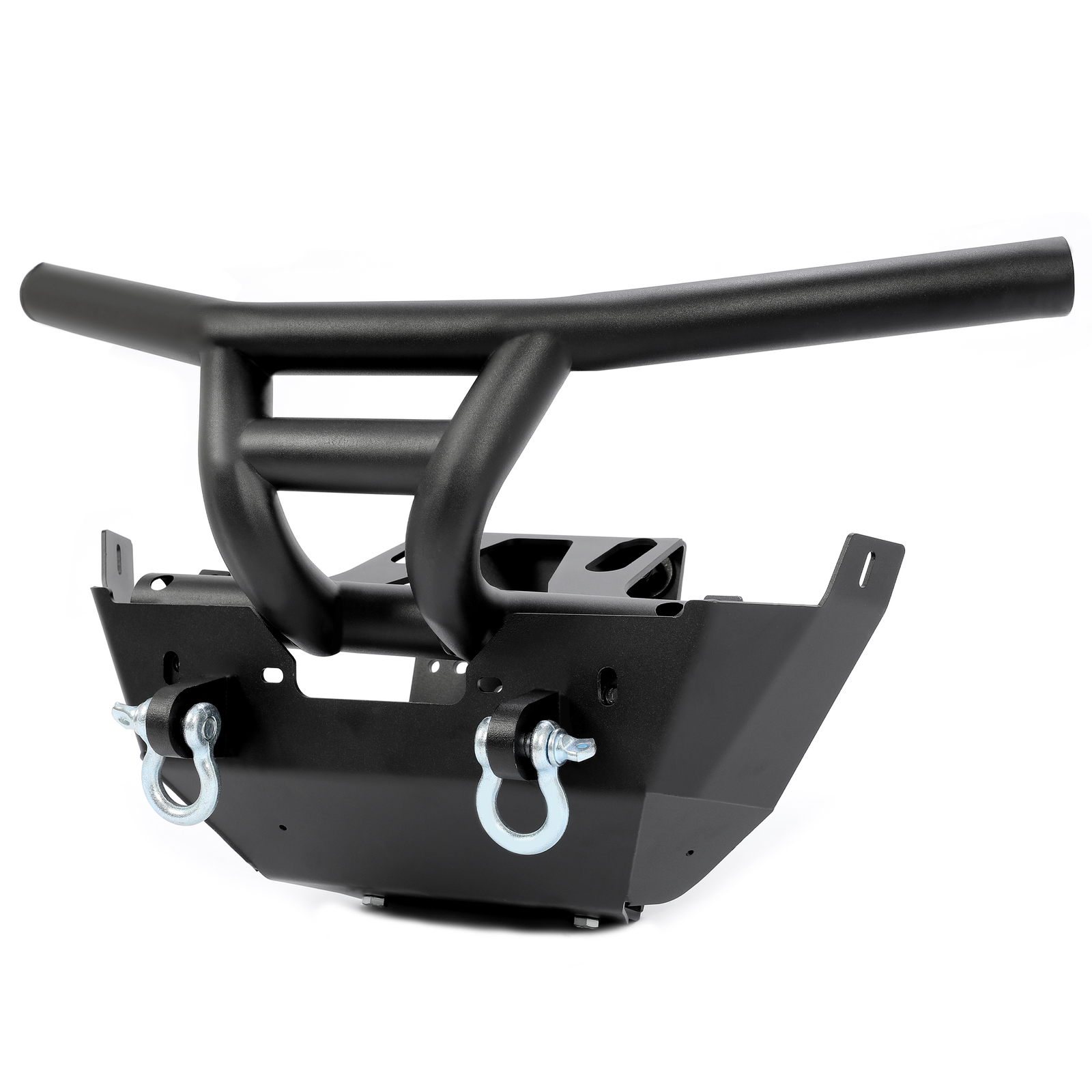 For Can-Am Maverick X3 17-23 Winch Ready Front Bumper W/ D-Rings Brush Guard