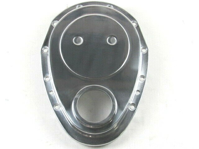 Small Block Chevy SBC 327 350 383 Aluminum Timing Cover Kit Polished E45201P