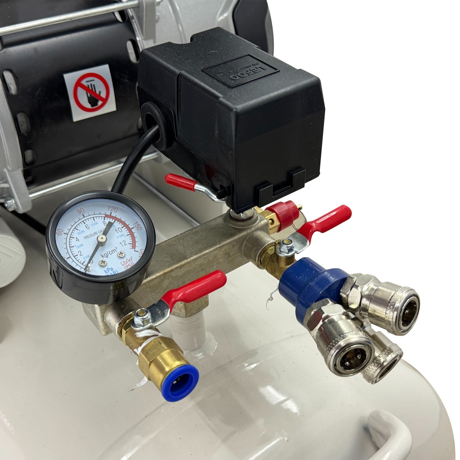 Commercial Auto Dough Divider & Dough Pastry Press Machine W/Air Pump 300-500g