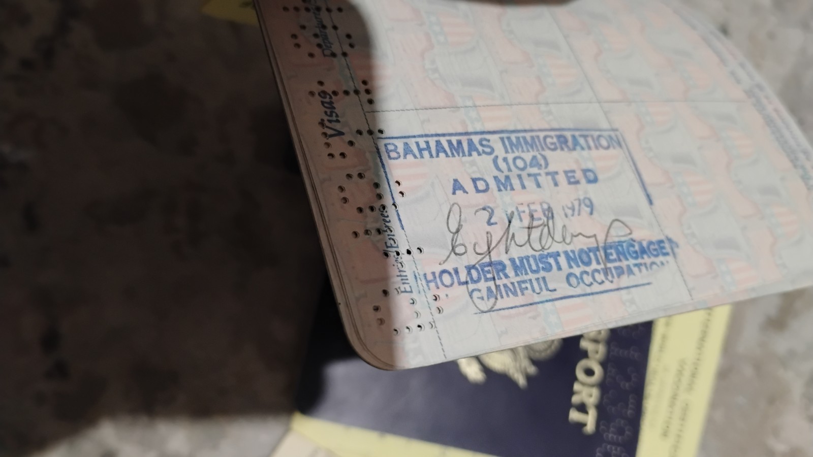 VINTAGE PASSPORT USA 1971 1977LOT OF 3