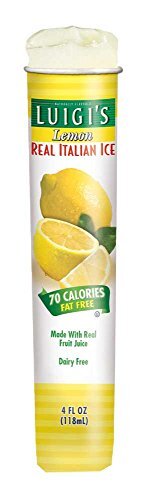 Luigis Real Italian Ice Lemon Squeeze Tube, 4 Ounce -- 24 per case.