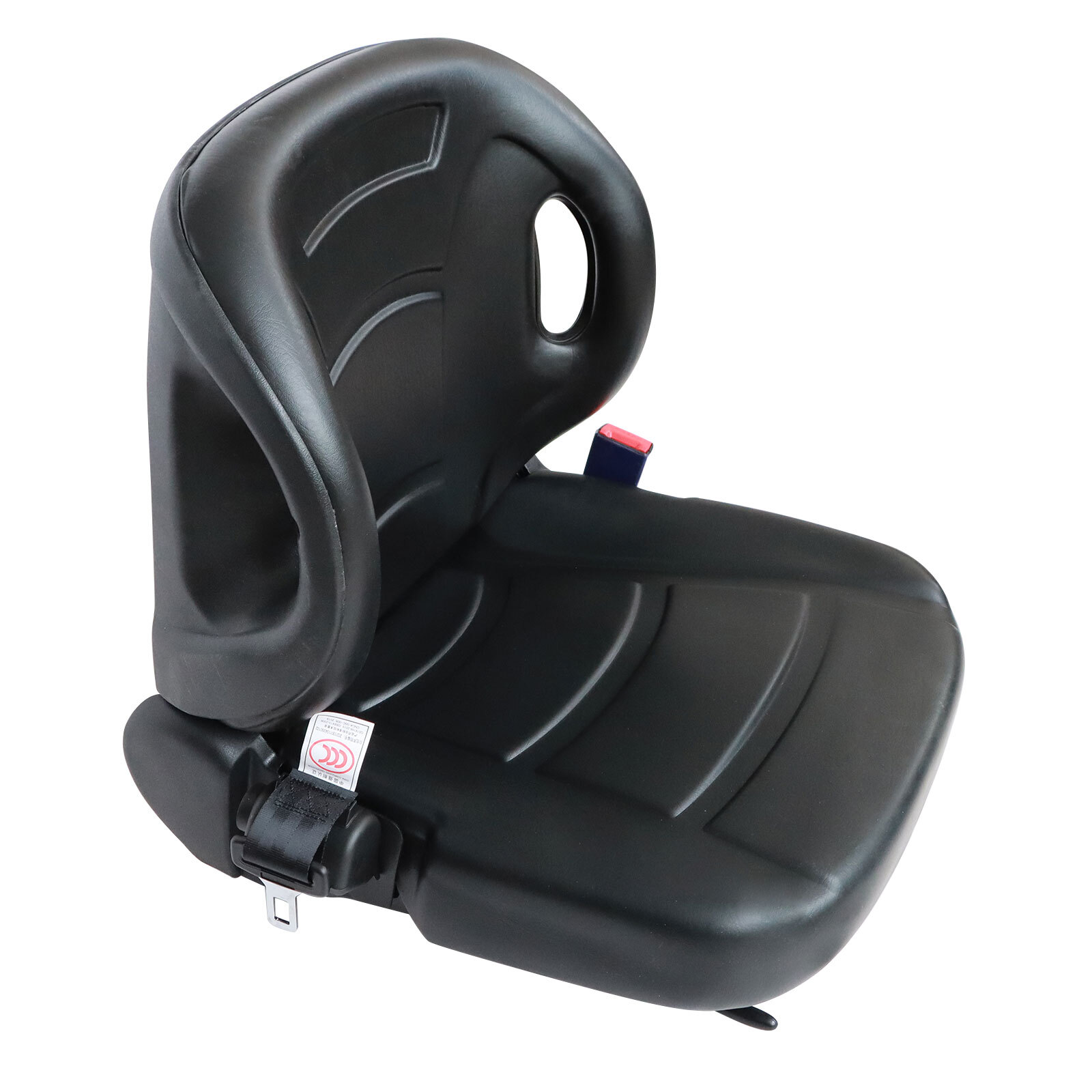 MOLDED FOR TOYOTA FORKLIFT SUSPENSION SEAT W/ SEATBELT & SWITCH PREMIUM QUALITY!