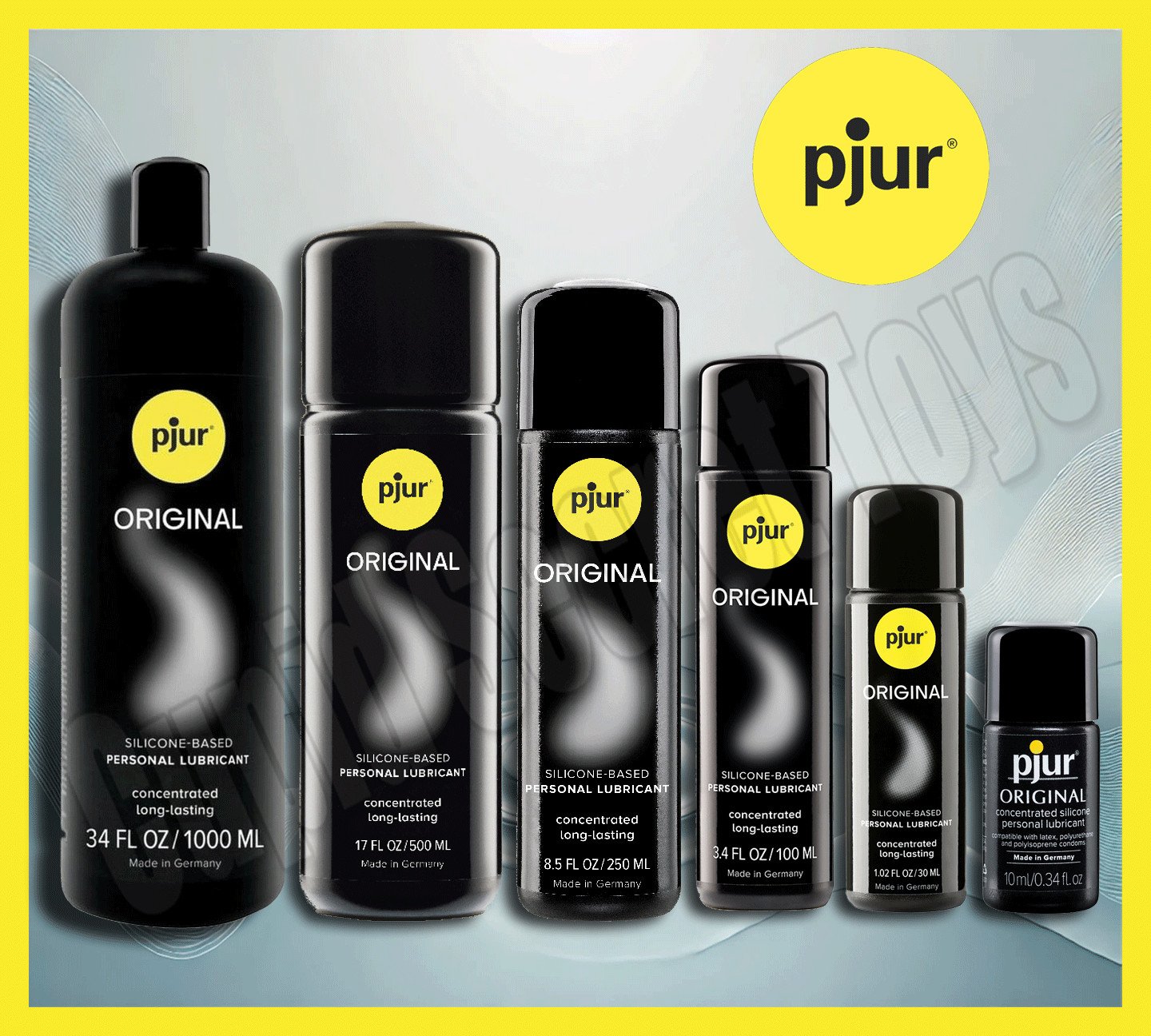 pjur Original Bodyglide  Silicone-Based Lubricant Premium Sex Lube Long-Lasting