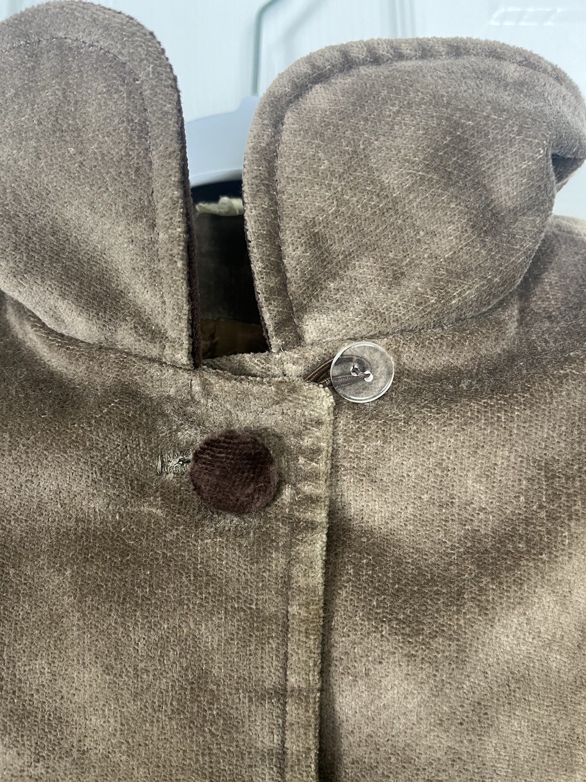 Jiminy Brown Vintage Girls Coat Size 10