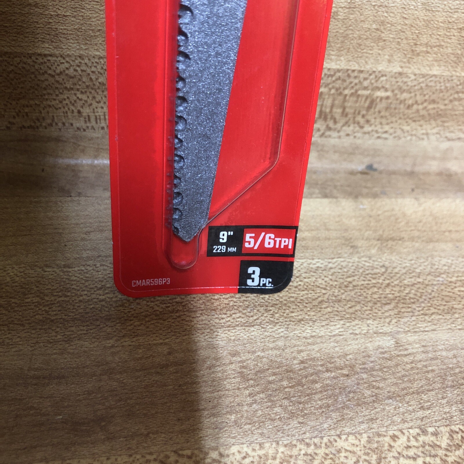 3pk Craftsman CMAR596P3 Bi-Metal Reciprocating Saw Blades 9" 5/6TPI New