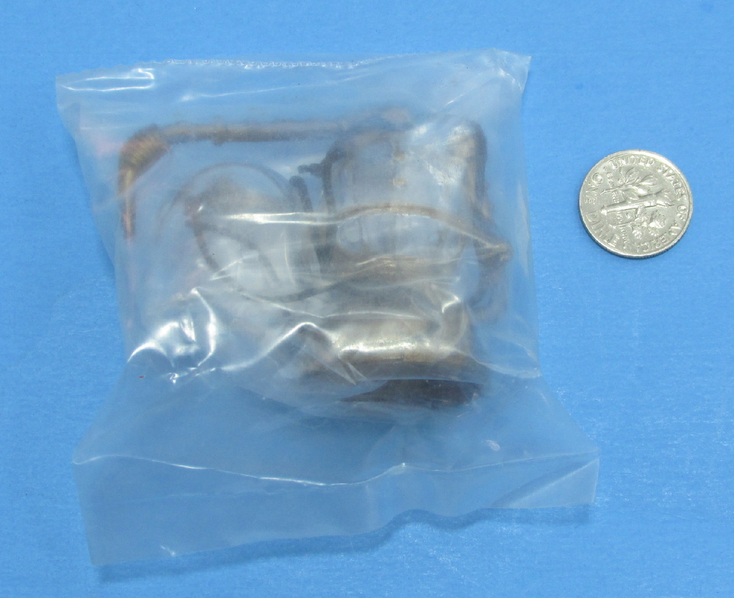 PIPE Bowl Leia Collar - Kenner bagged Jabba the Hutt playset '83 vtg Star Wars