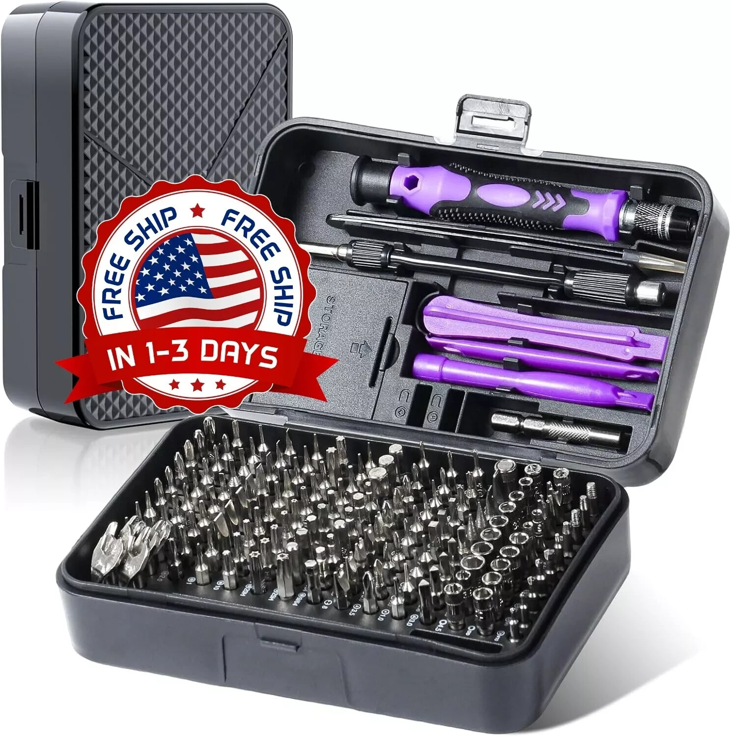 Set De Destornilladores Kit Conjunto Juego Herramientas Desarmadores El Mejor US