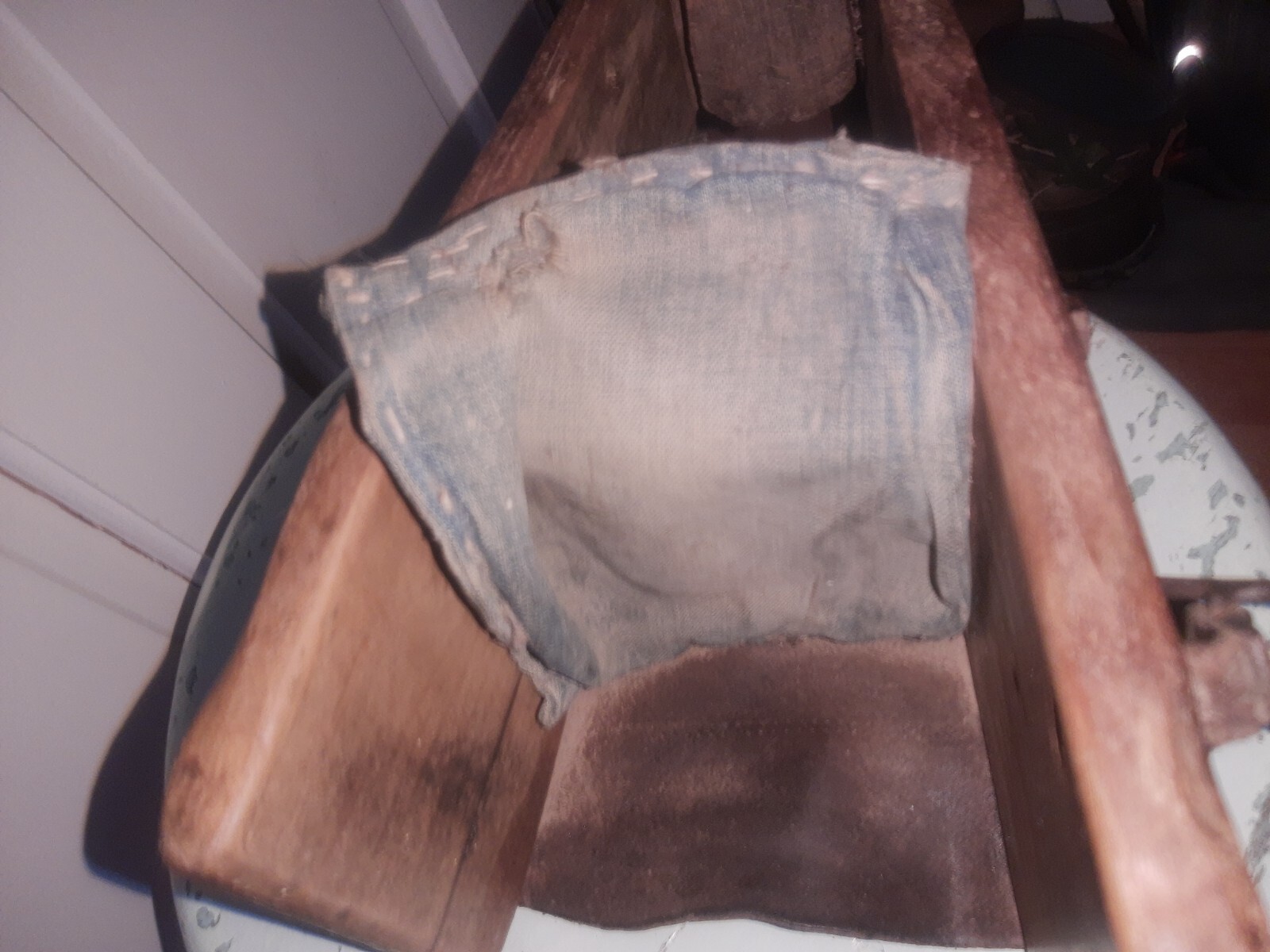 Antique Wooden Prosthetic Peg Leg Civil War Era 1860's Ky Find Kitsch Oddity Vtg