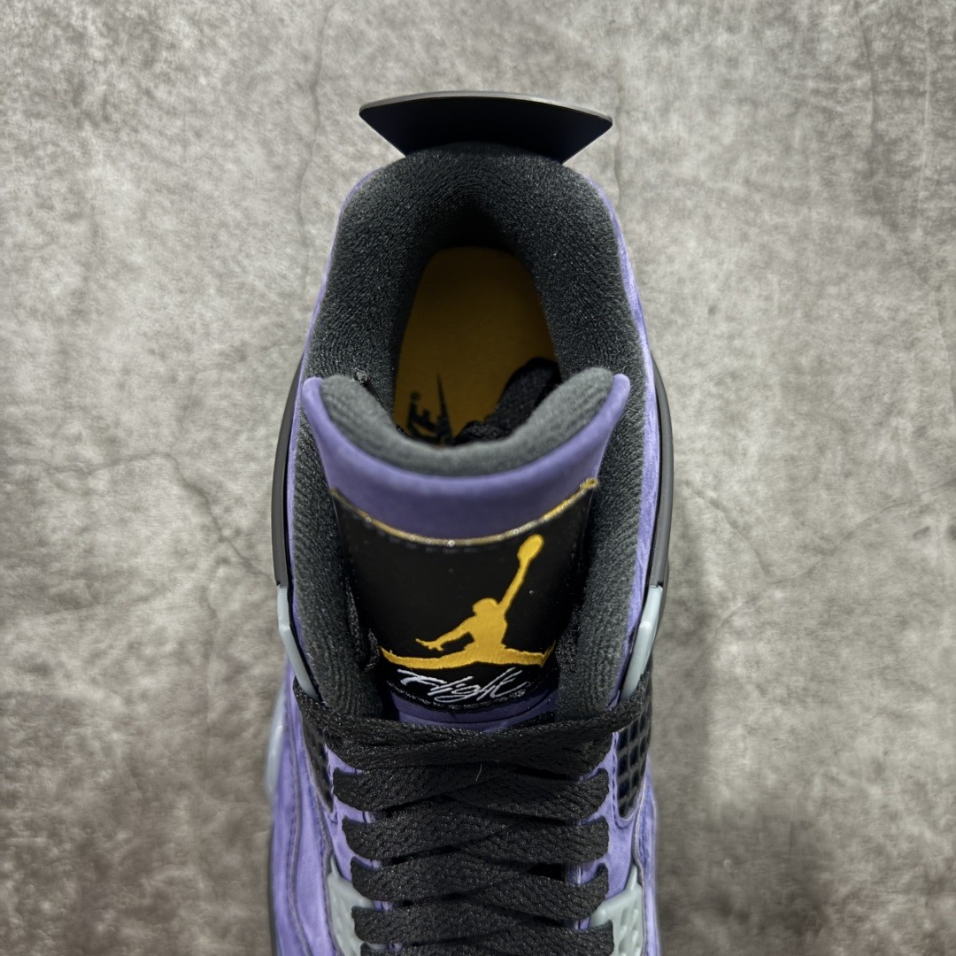 AJ 4 Lakers Imperial Purple FV5029-500 Ship Now