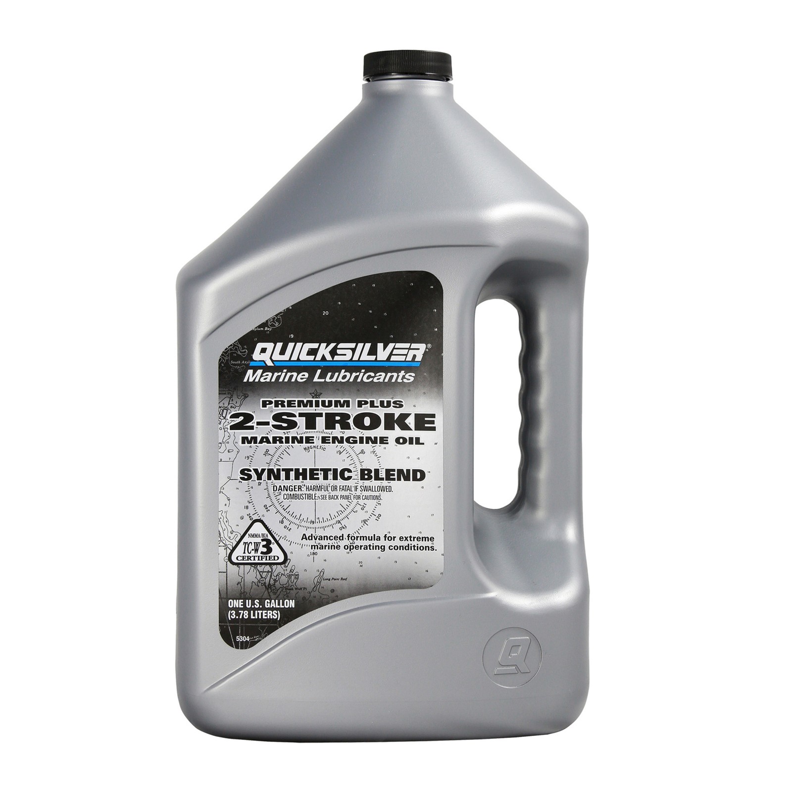 Quicksilver, 2 Cycle Premium Plus Marine Engine Oil 1 Gallon, Included (qty.) 1
