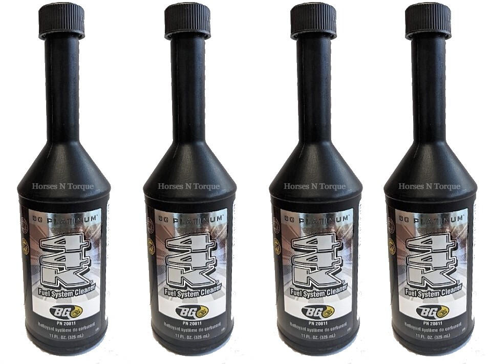 BG 44K PLATINUM Fuel System Cleaner Additive 11oz. bottle 20811 - 4 Pack