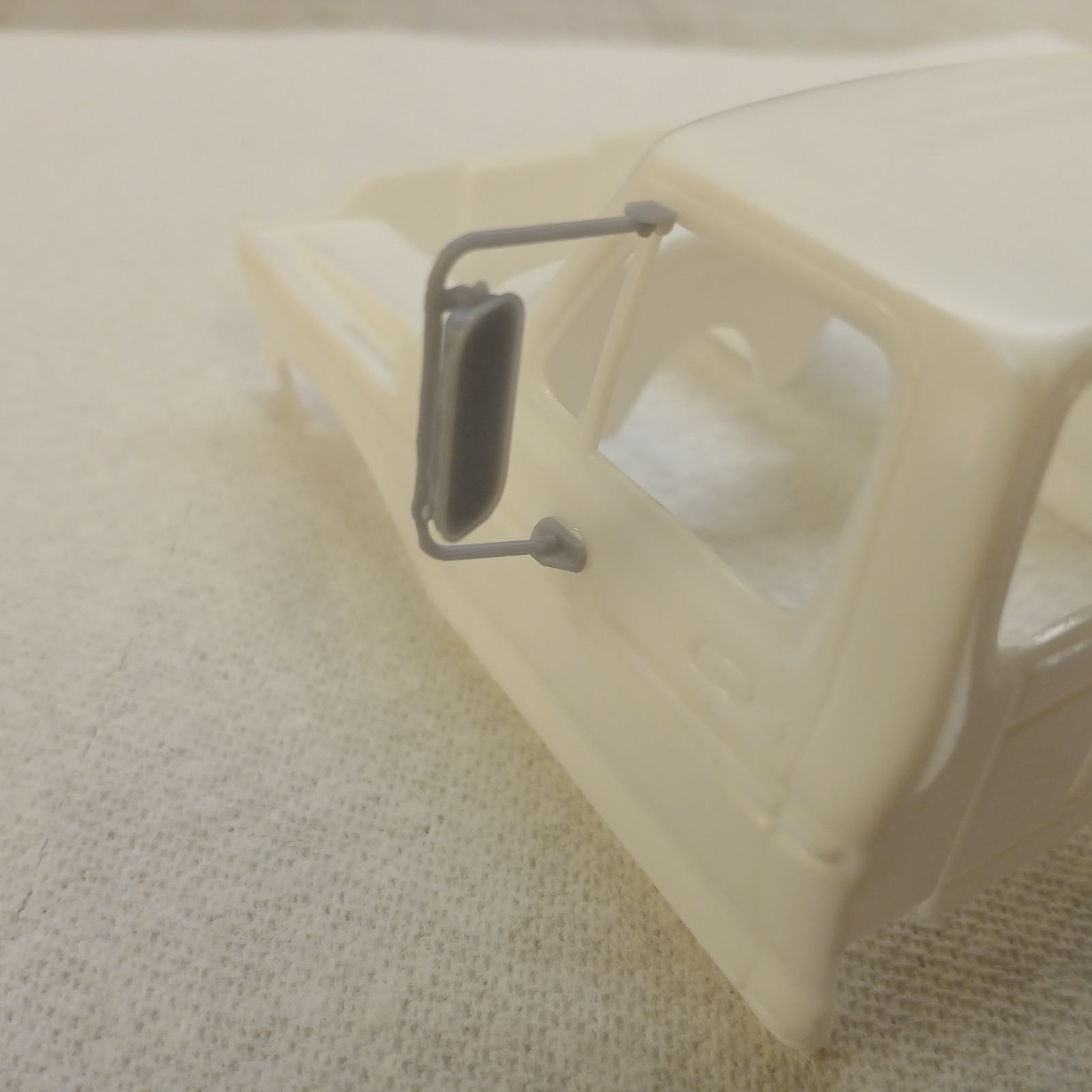 Vintage 1973 - 1979 Ford F-Series West Coast Jr. Side Mirrors Pair 3D Resin 1/25
