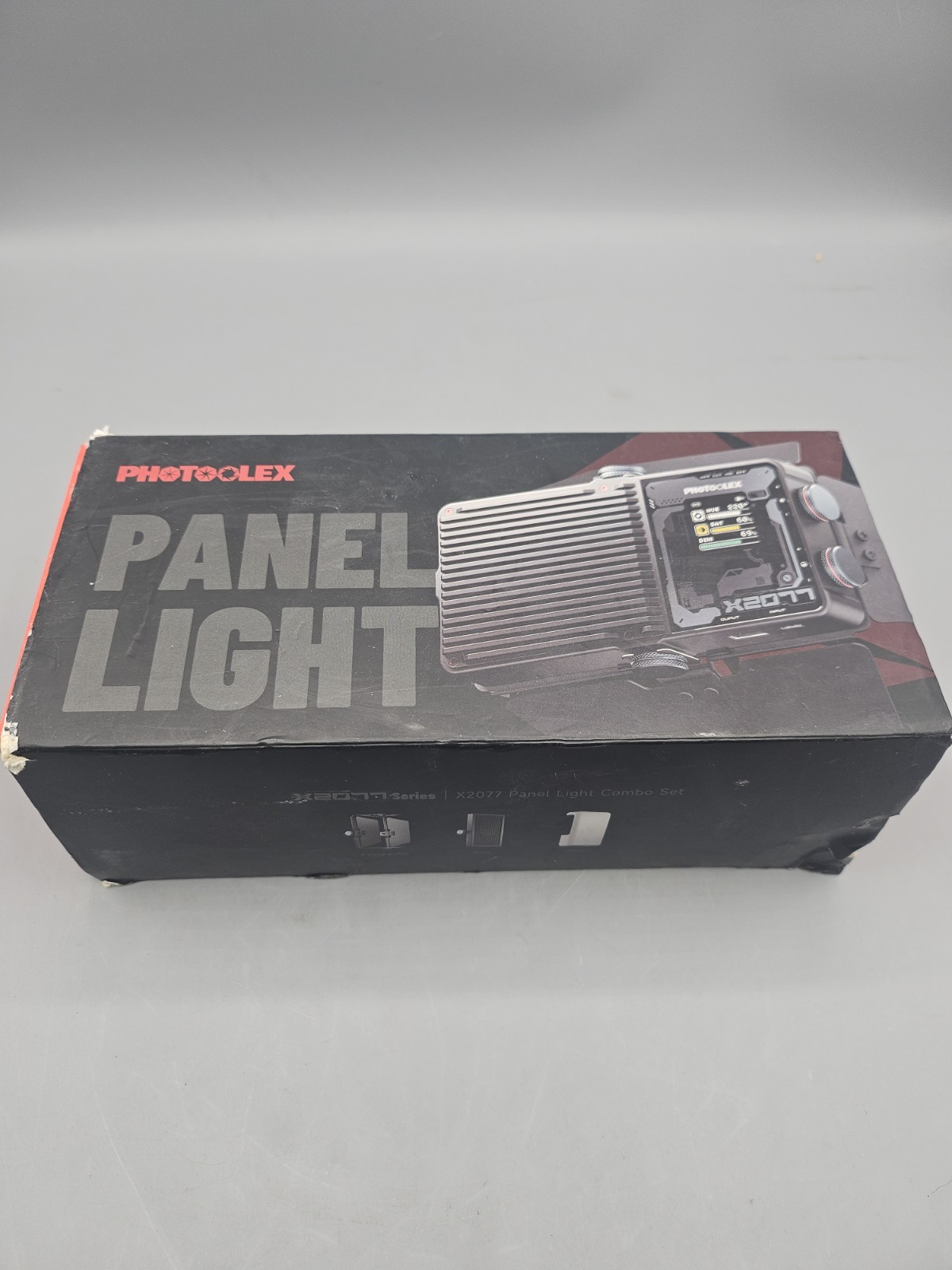Photolex X2077 Panel Light Combo Set 4 Page Baffle - Grill - Difusser New NIOB