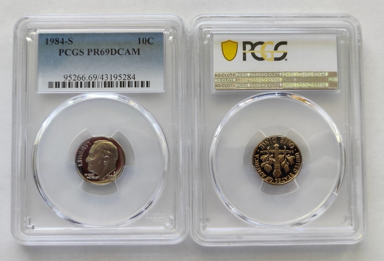 ✯ LOT of 10 Different PCGS PR69 Slabbed Graded U.S. Proof Coins ✯ ESTATE SALE! ✯