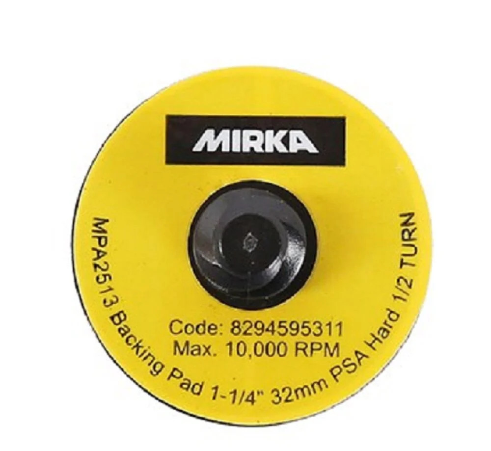 Mirka 1.25In Hard Twist Lock Backup Pad