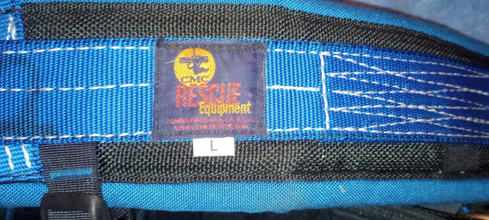 CMC Fire Rescue Harness 202-824 Size Large/Xl Very Good Condition NFPA Class 3