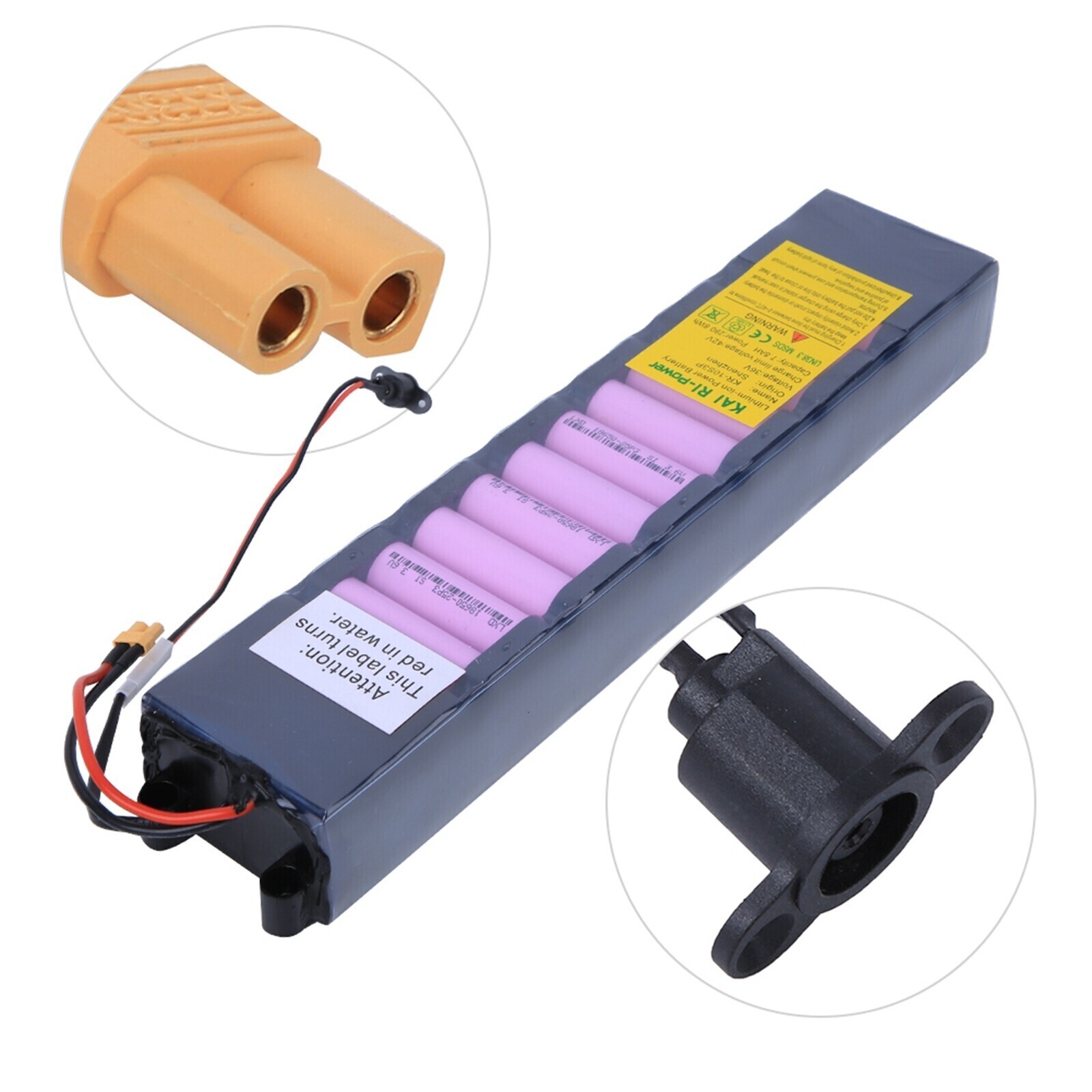 High Capacity 36V 7800mAh Eightfold Lithium Scooter Battery Pack f. M365 Scooter