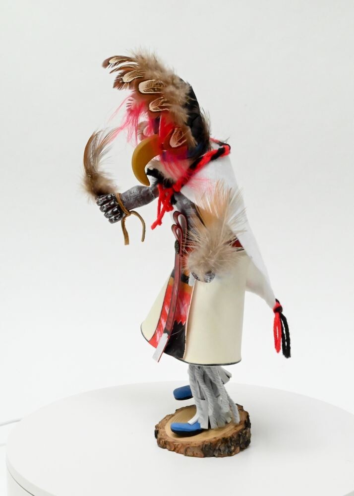 Navajo Ahola Kachina / Katsina Doll, Hand Carved by Spencer