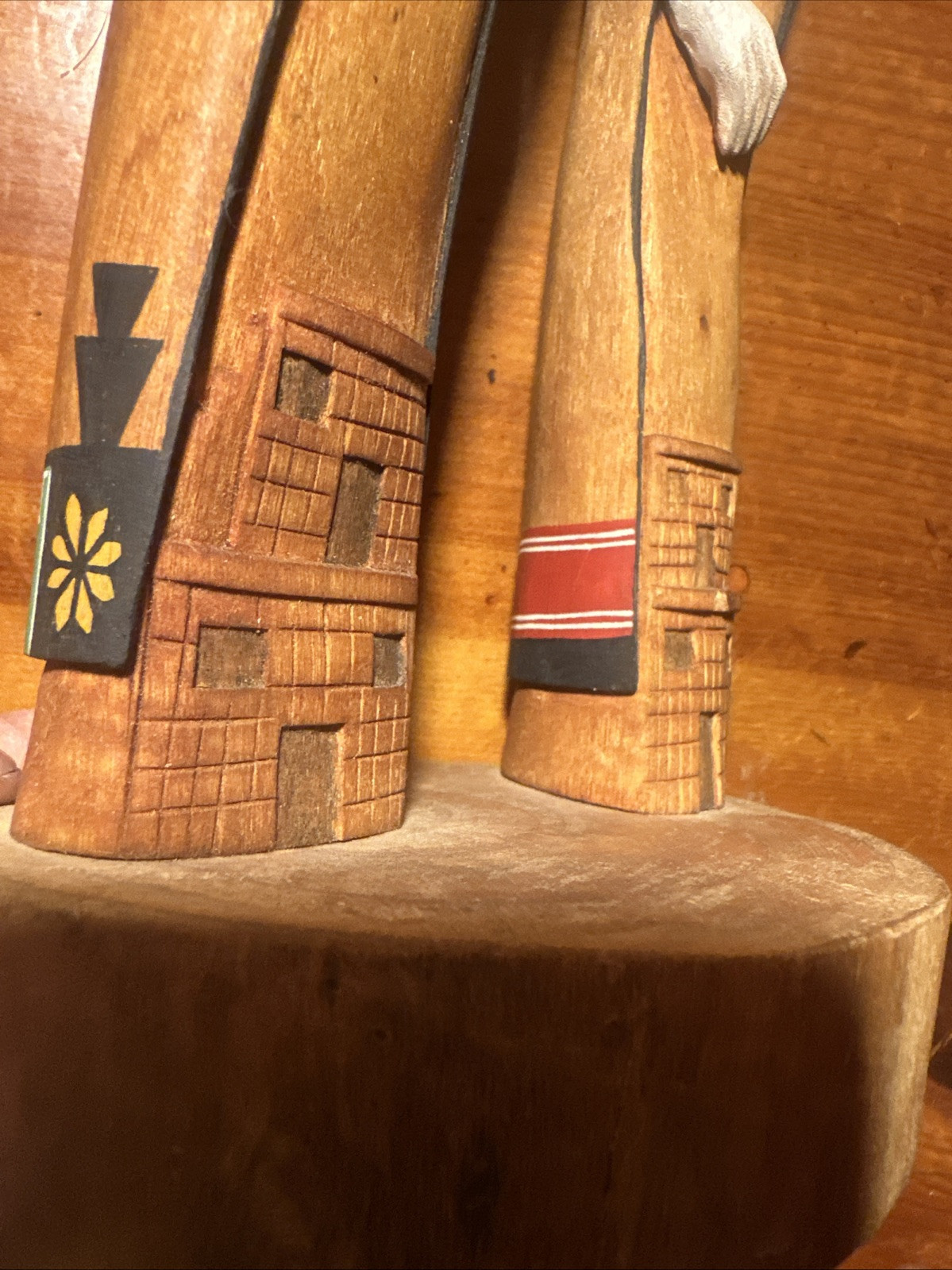 Dewayne Ahownewa Hopi Kachina Carved Wood Dolls Hopi Arts 2nd Mesa Arizona Vtg