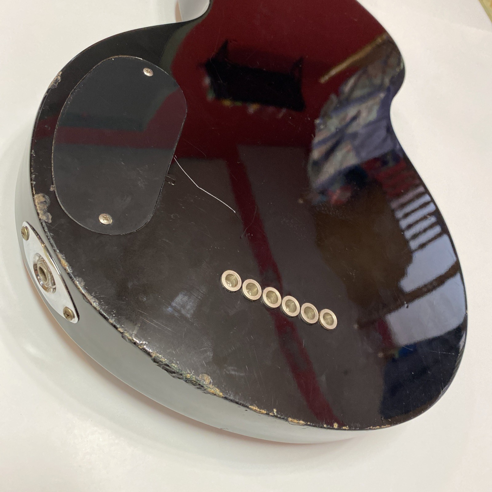 Recording King Lap Steel 6 String Guitar Sunburst - Tested - See Photos