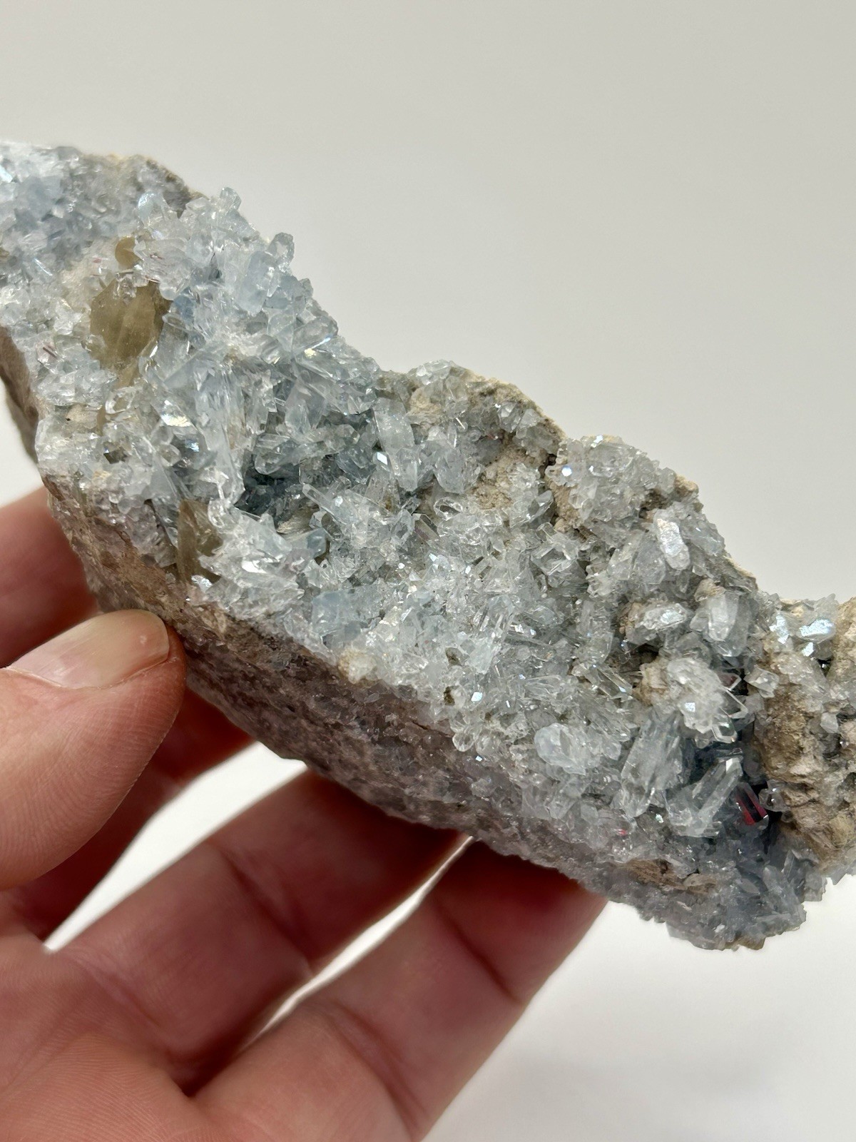 Old Superb Calcite & Gem Celestine, Holloway Quarry, Michigan