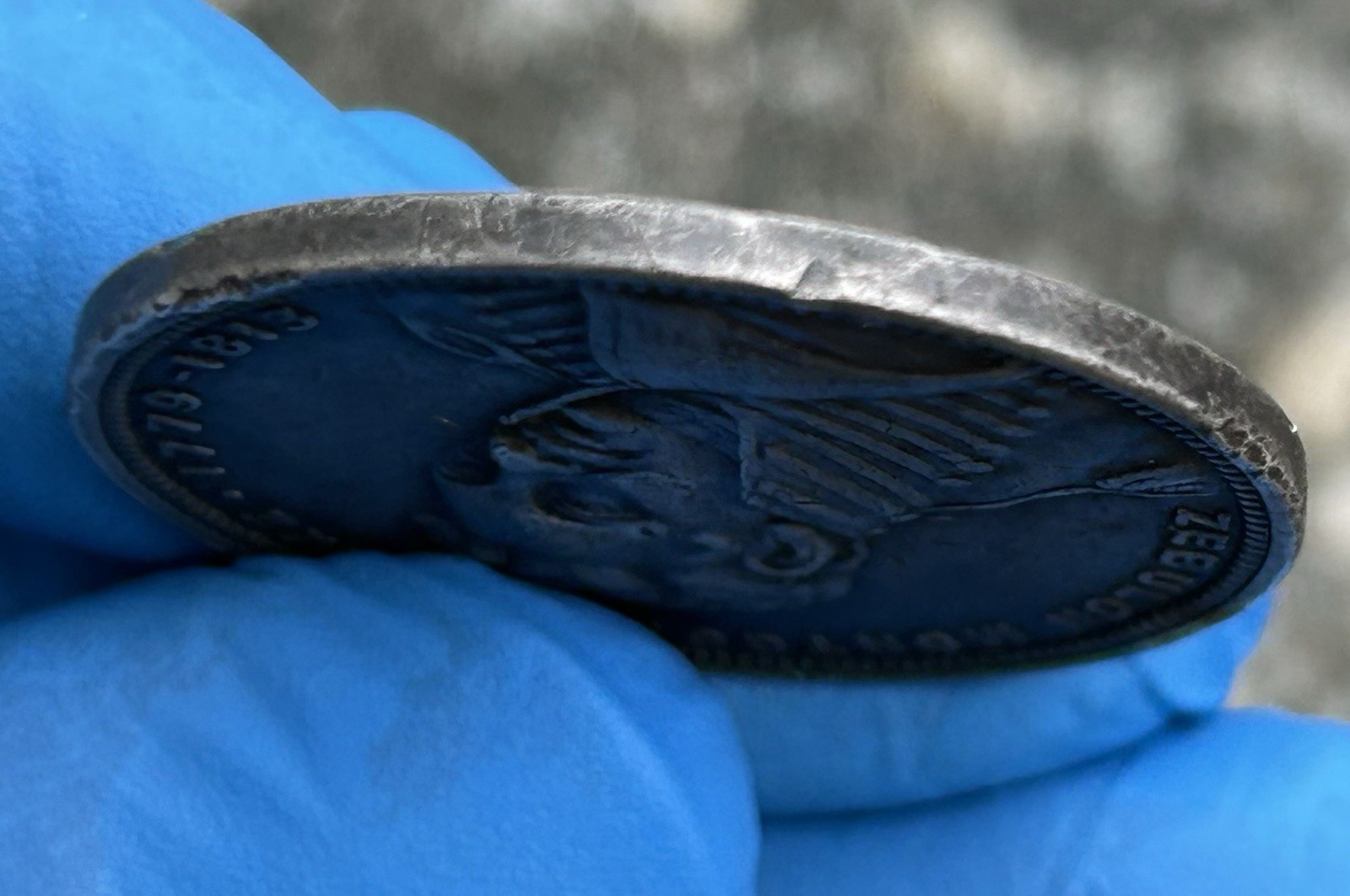 1806-1906 Pike’s Peak Southwest Expedition Colorado Springs Silver Medal US Mint