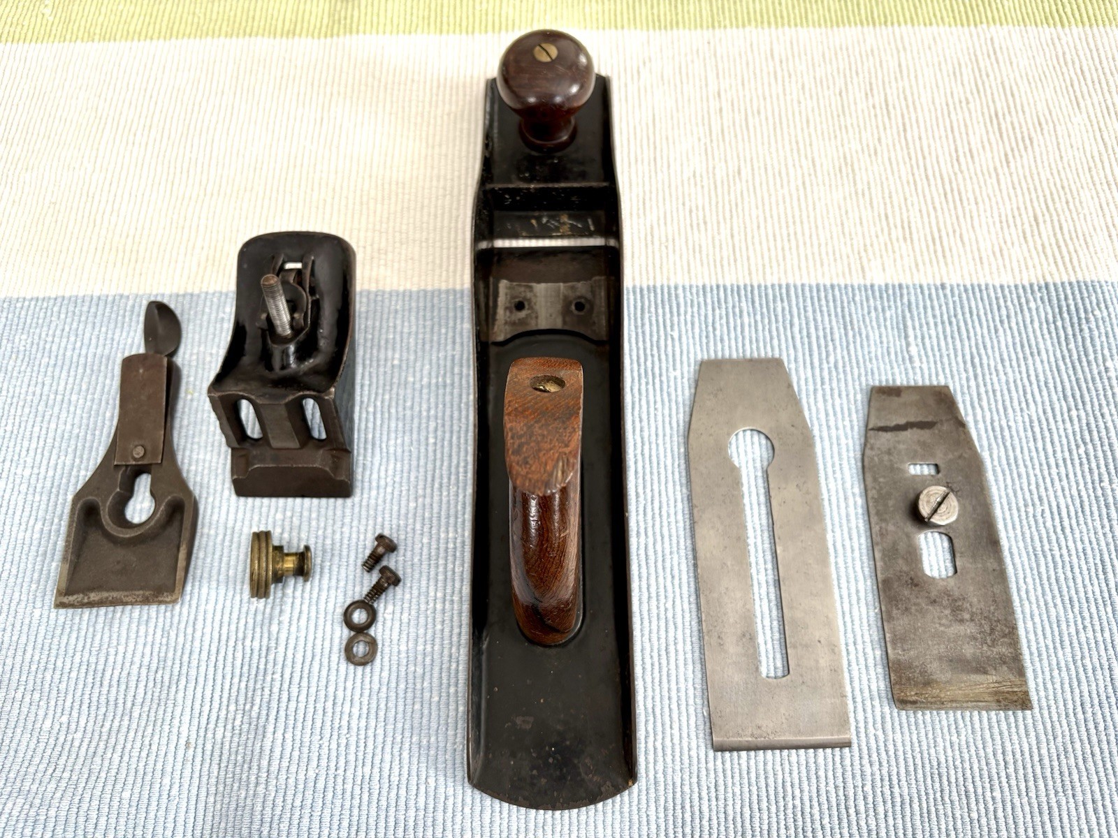 Antique Stanley Bailey #5 Plane Type 4 Complete All Original 1875-1885 Excellent