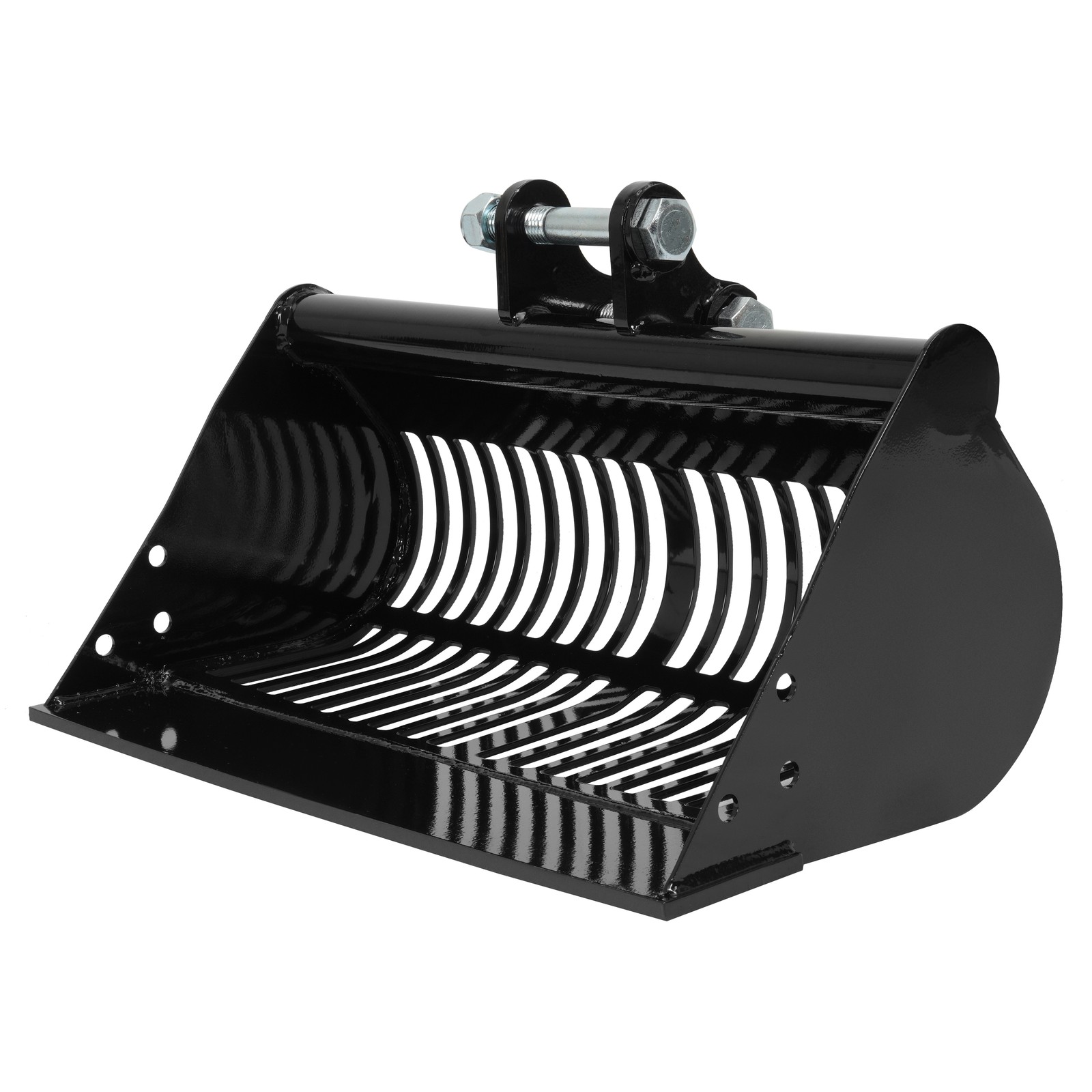 HECASA Mini Excavators Digger Mud Bucket 600mm Attachment Screening Skeleton