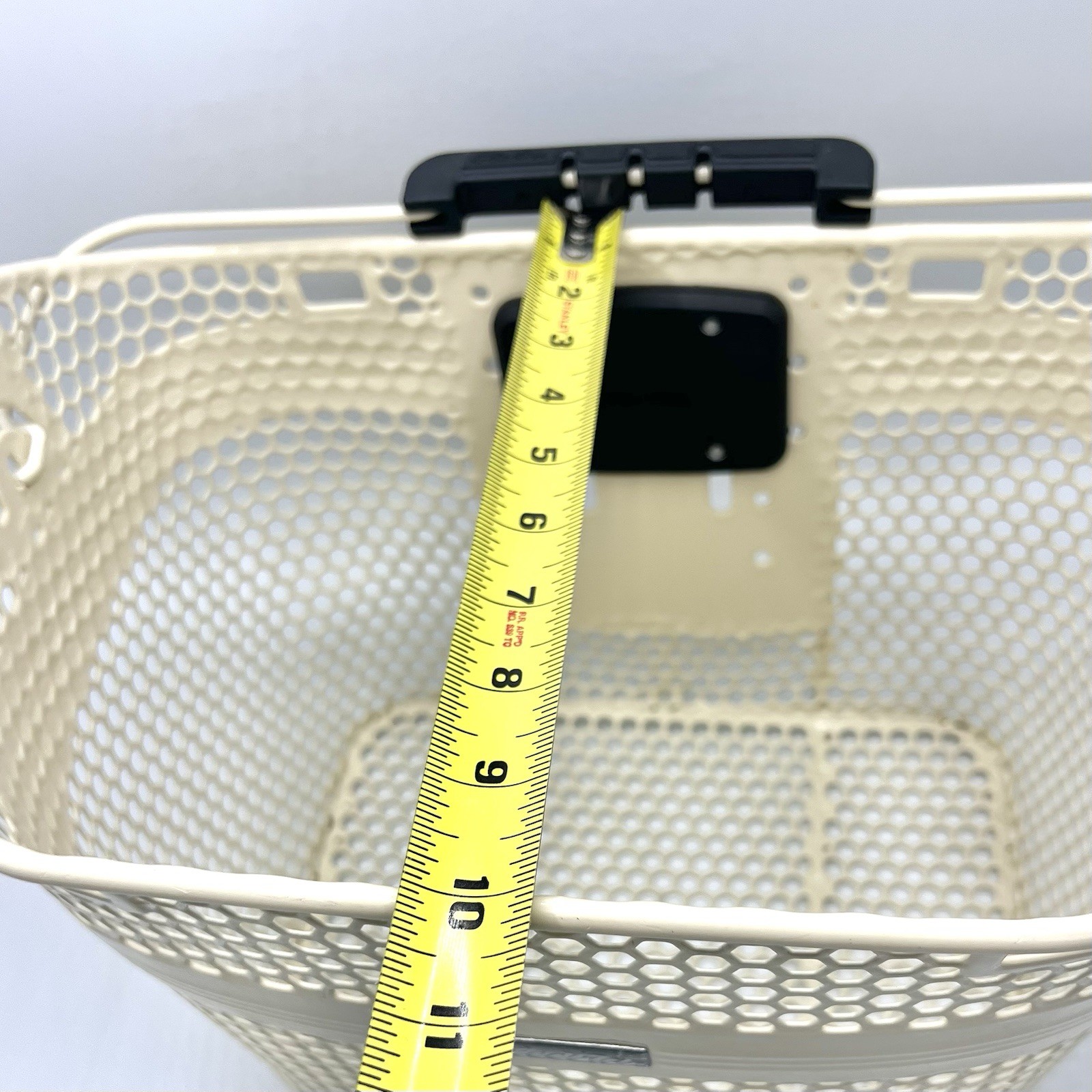 Electra Bike Bicycle Metal Basket Cream Pale Yellow No Mount or Hardware