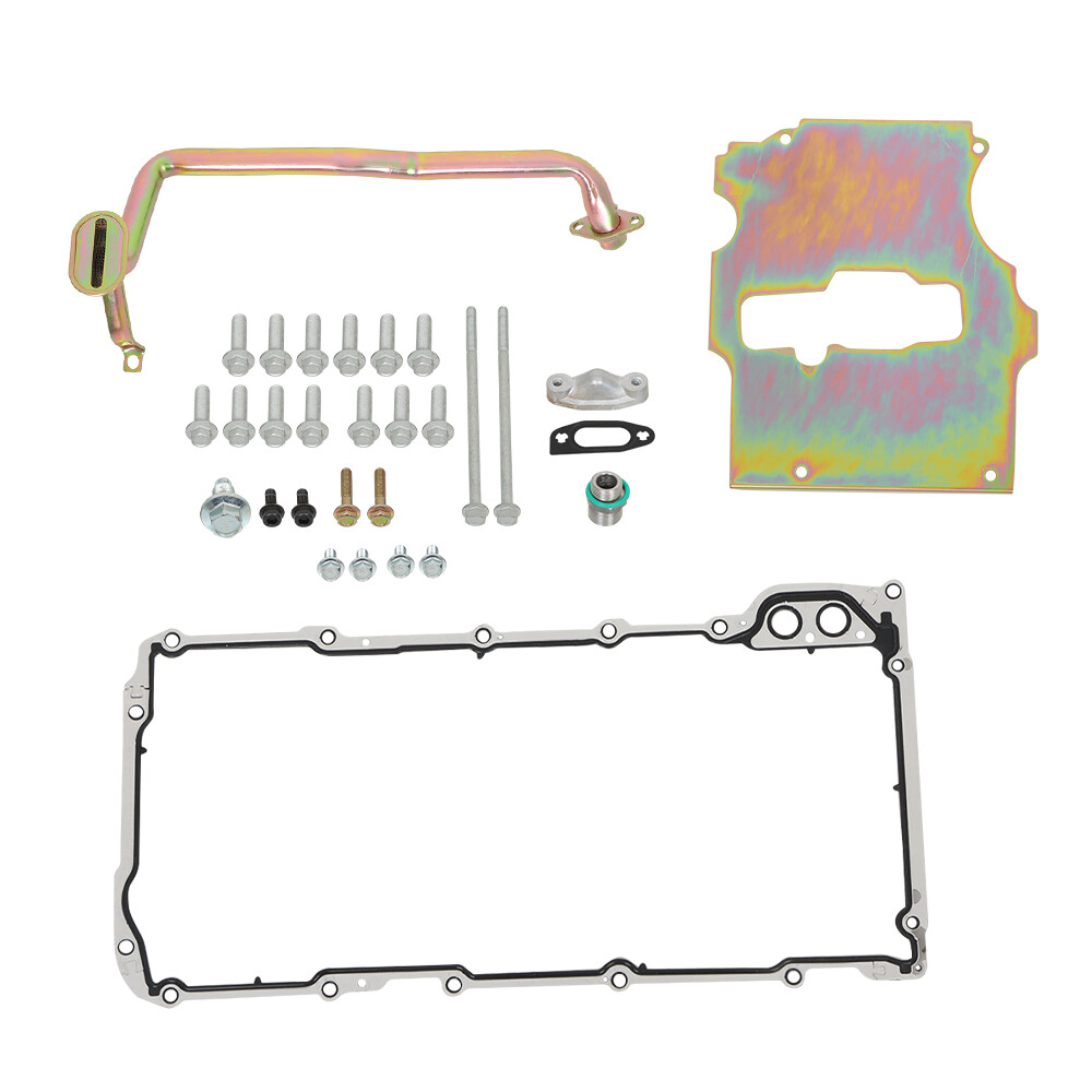 Fit For LS1 LS2 LS3 1982-1992 6.2L 6.0L 302-2 Engine Low Profile Oil Pan Retro