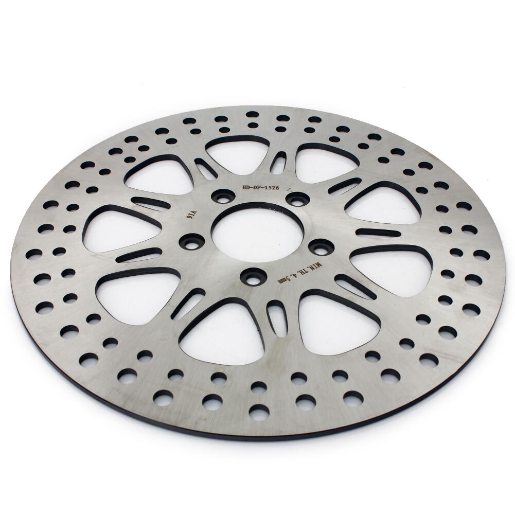 11.8" Front Brake Rotors & Pads Electra Glide Road King Street Glide FLTRX FLTRU