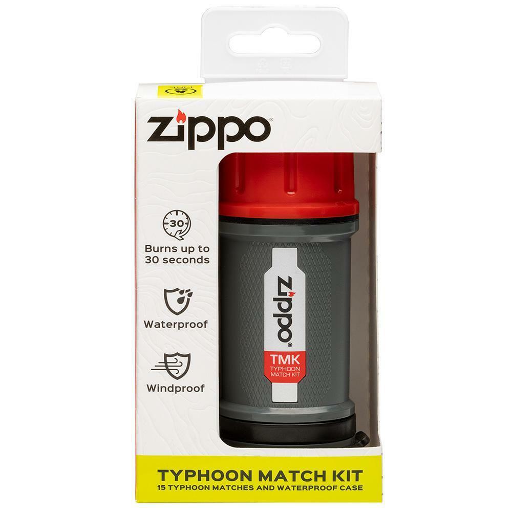 Zippo 40495, "Typhoon Match Kit", 15 Matches, 3 Strike Pads