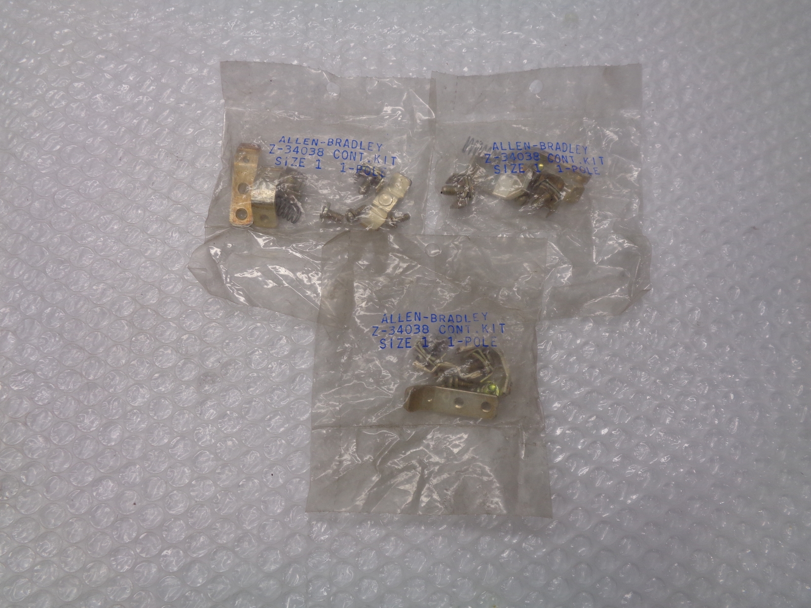 ALLEN BRADLEY Z-34038 KIT LOT OF 3 NSMP