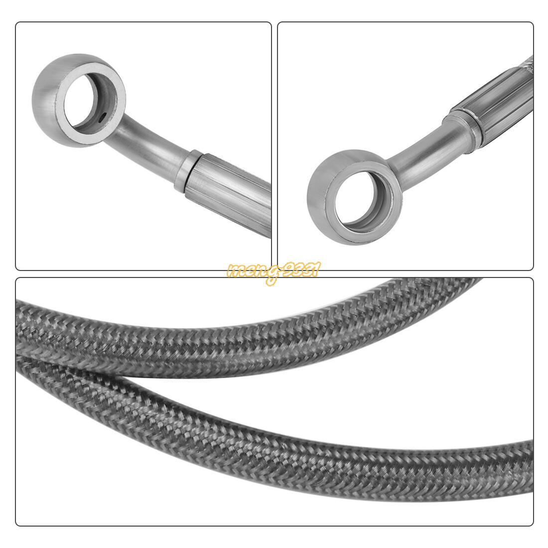 Front Left Brake Line 1911734 For Polaris Ranger 570 900 1000 Crew XP HST