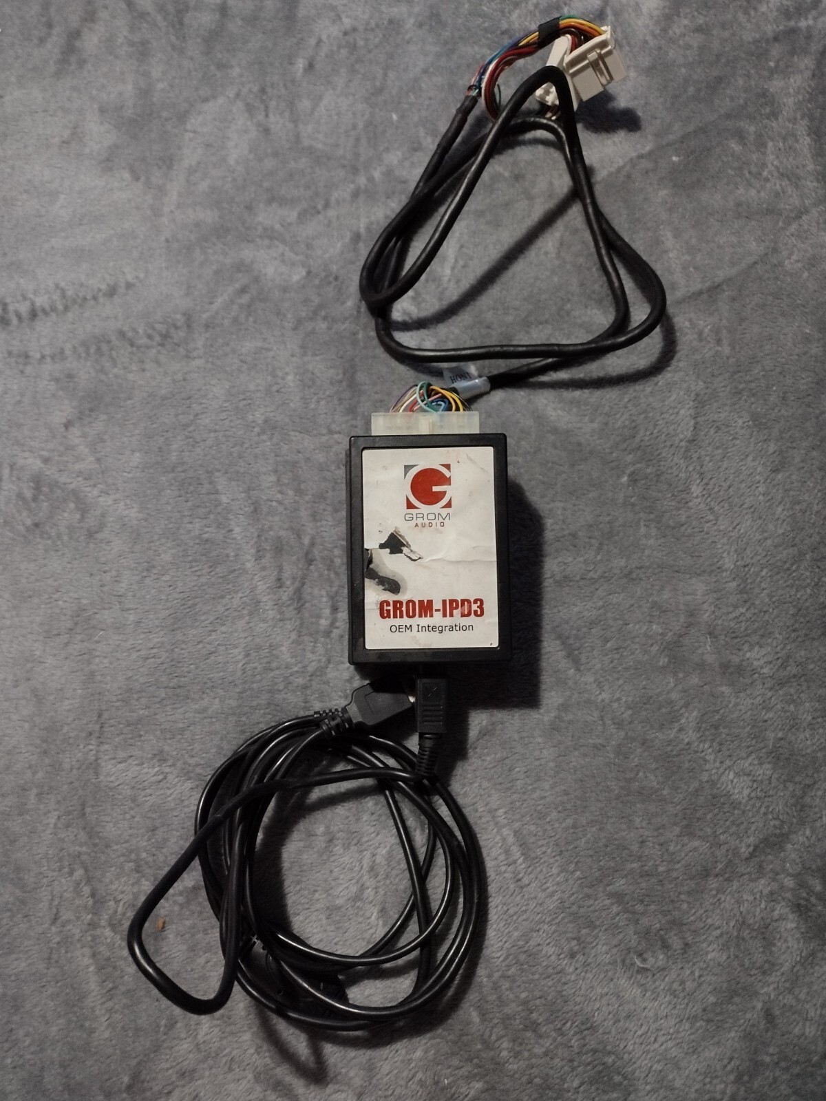 Grom GROM-IPOD V3 Adapter GROM-IPD3 OEM Car Radio Integration (No iPhone Cable)