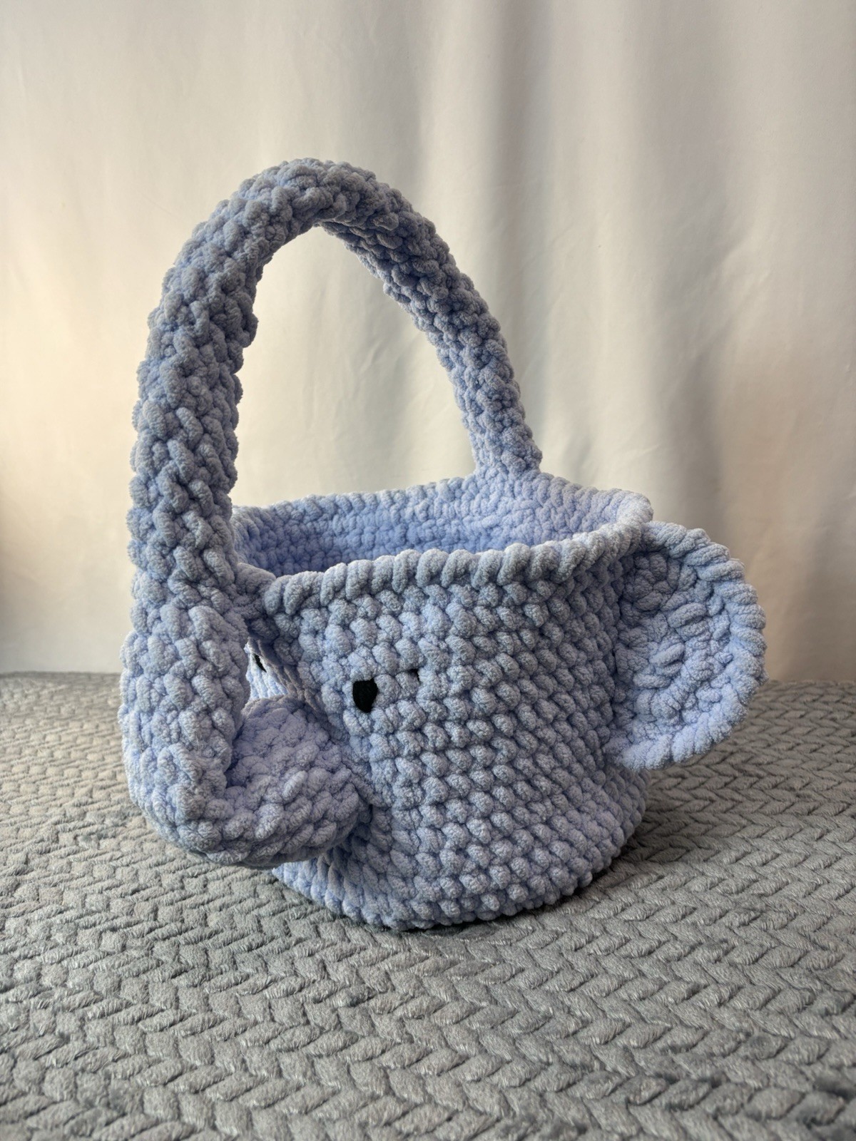 Baby Boy Newborn Gift Handmade Crochet Basket 23pc Set Bibs Socks Swaddles