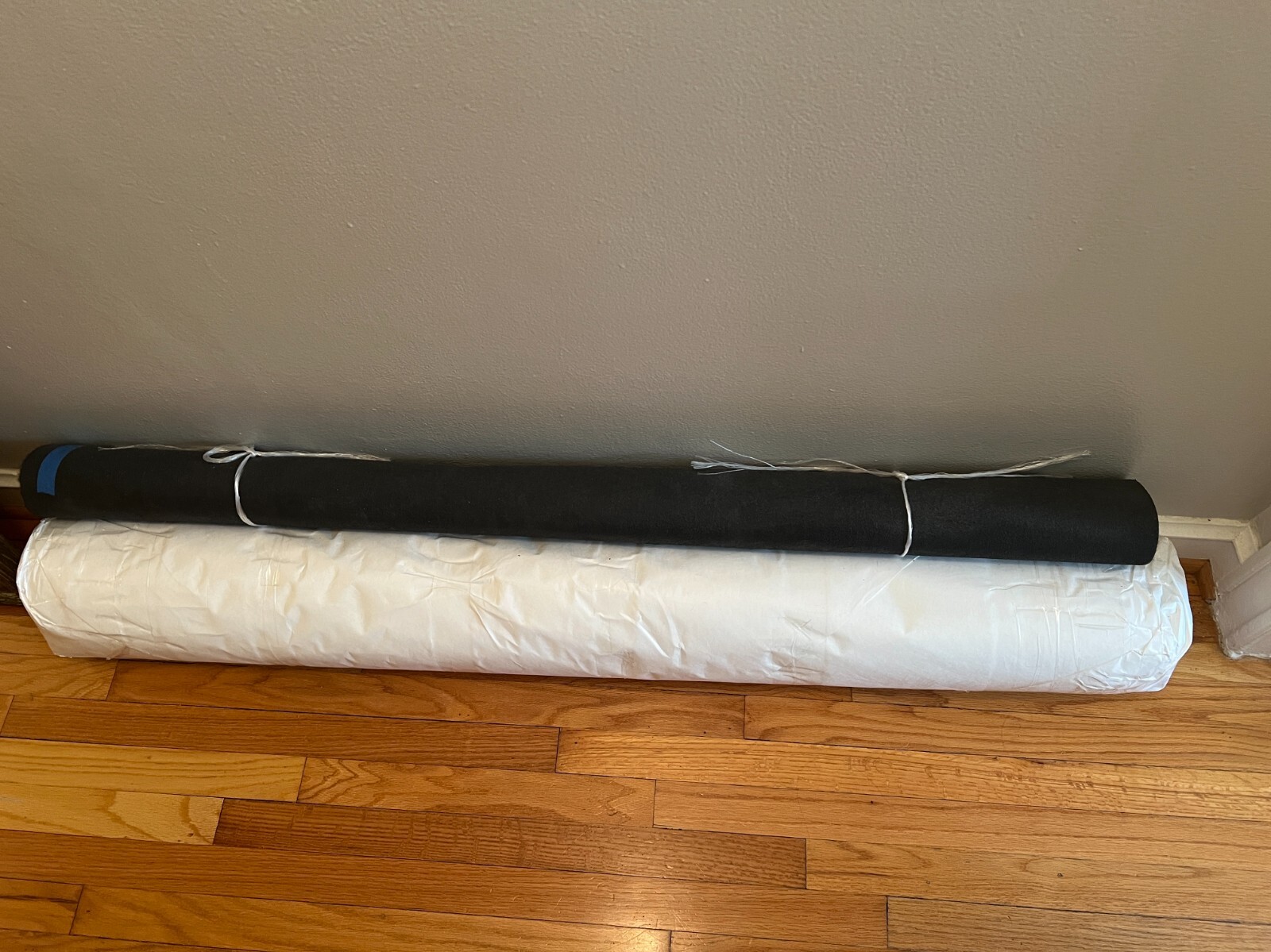 Vintage Geometric Meshkin 10 ft Runner Rug Hand-knotted Traditional/Transitional