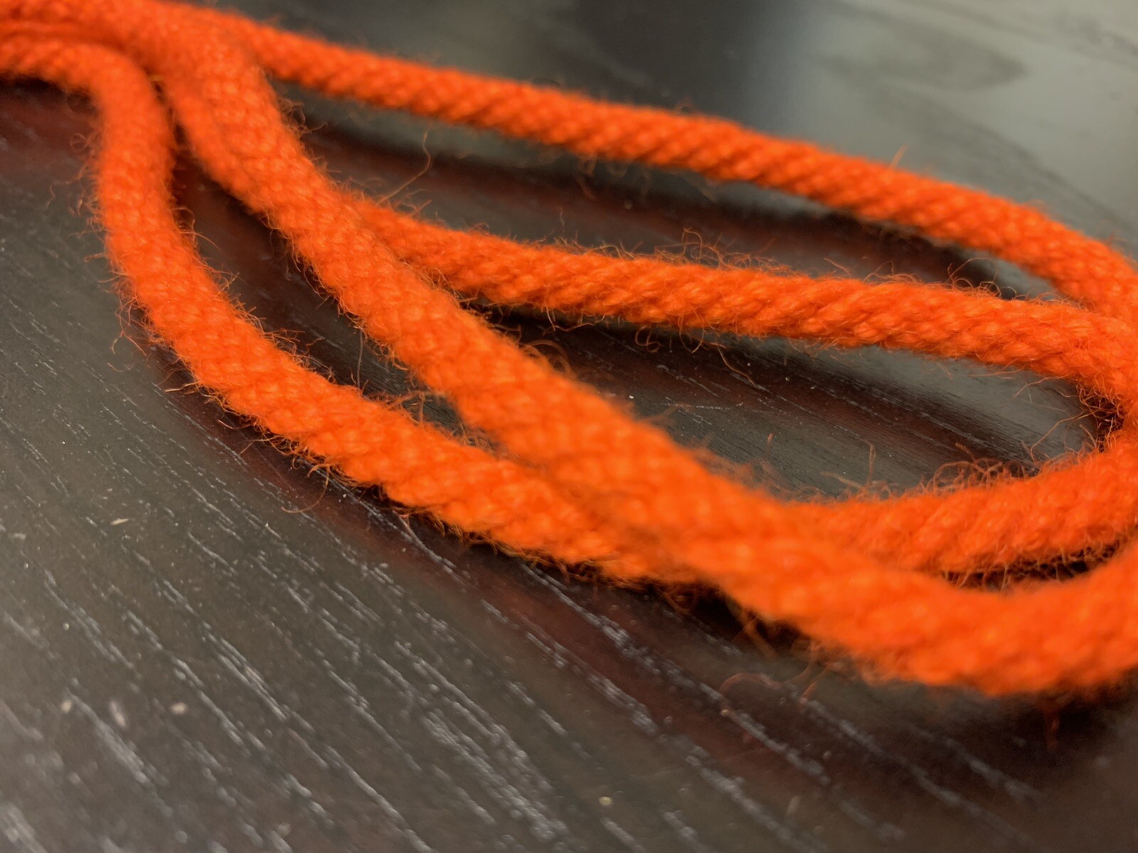 Civil War Union Army ORANGE Wool 'Dragoon' Hat Cord - NEW reproduction, A+