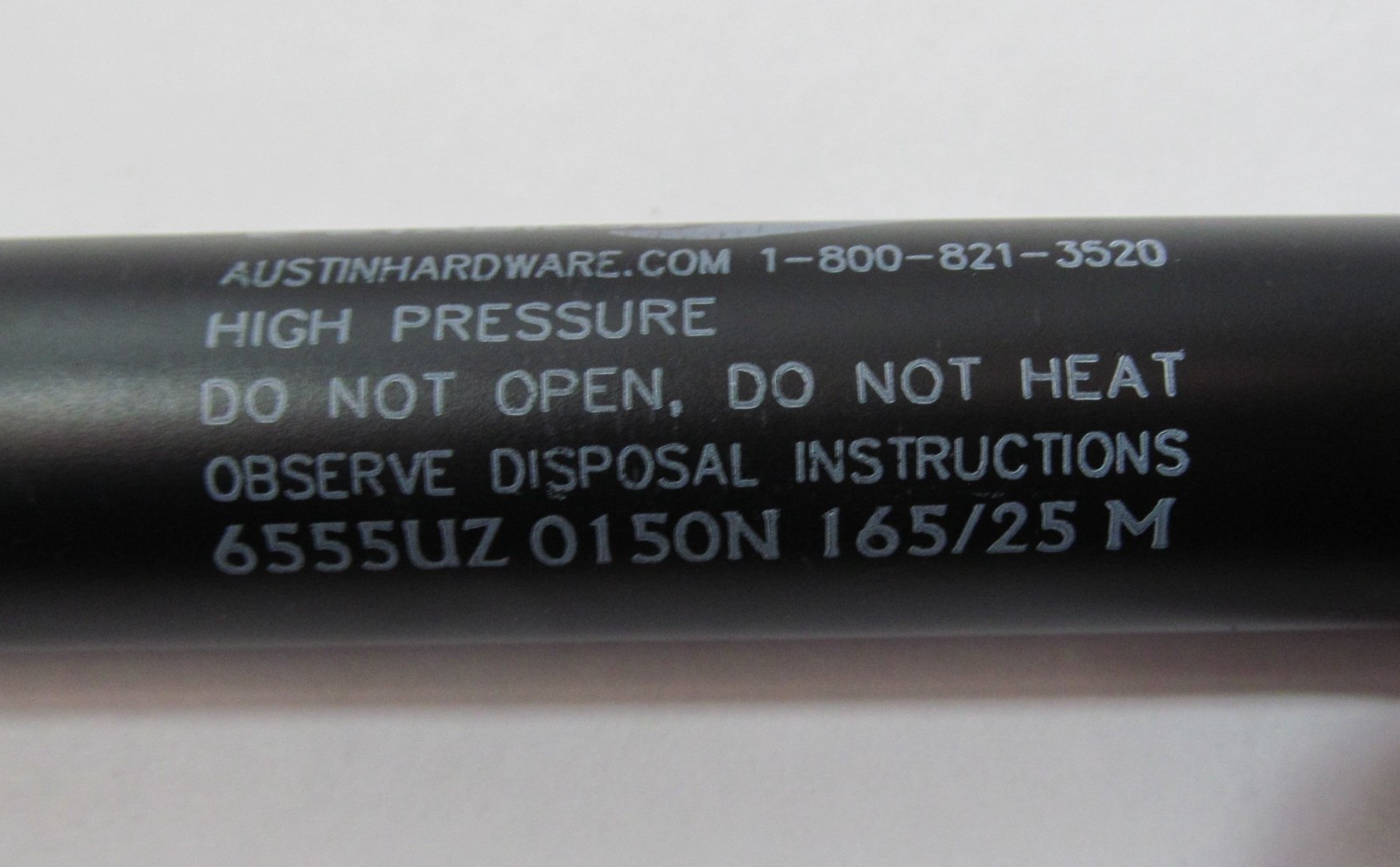 NEW GENESIS 6555UZ GAS SPRING 12.087" 34LB FORCE 4.25" STROKE 10MM BALL MOUNTS