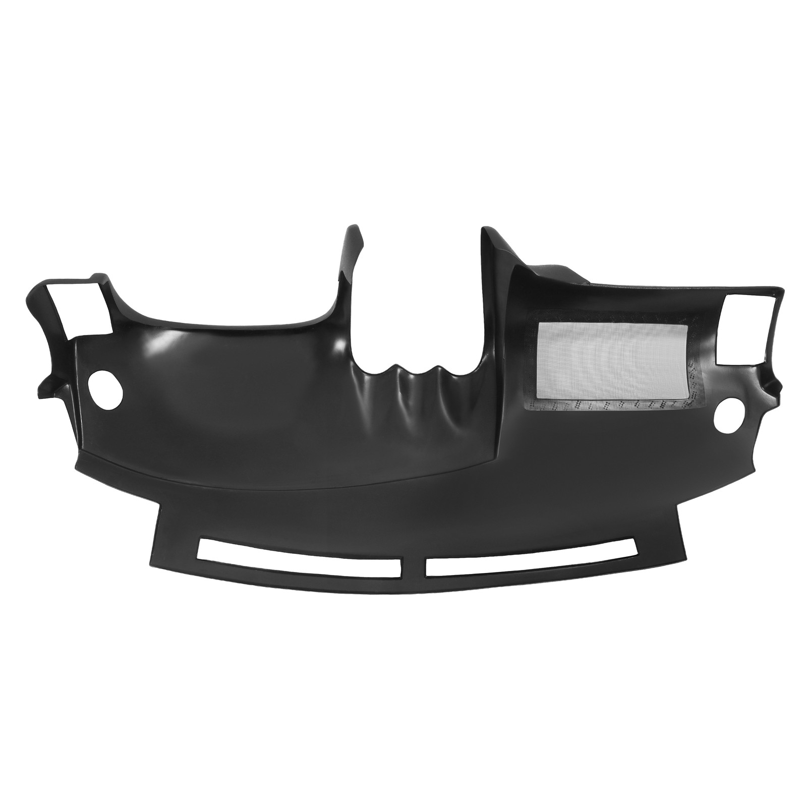 Molded Dashboard Cover Center Dash Cap Overlay Black For Nissan Altima 2008-2012