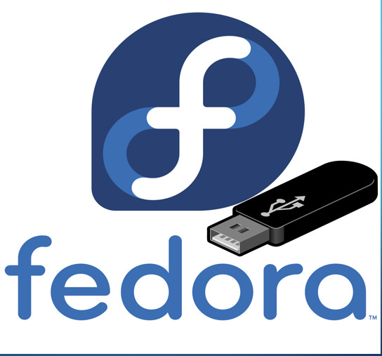 Fedora 43 Live USB Gnome KDE INSTALL 64 Bit Flash Drive Linux