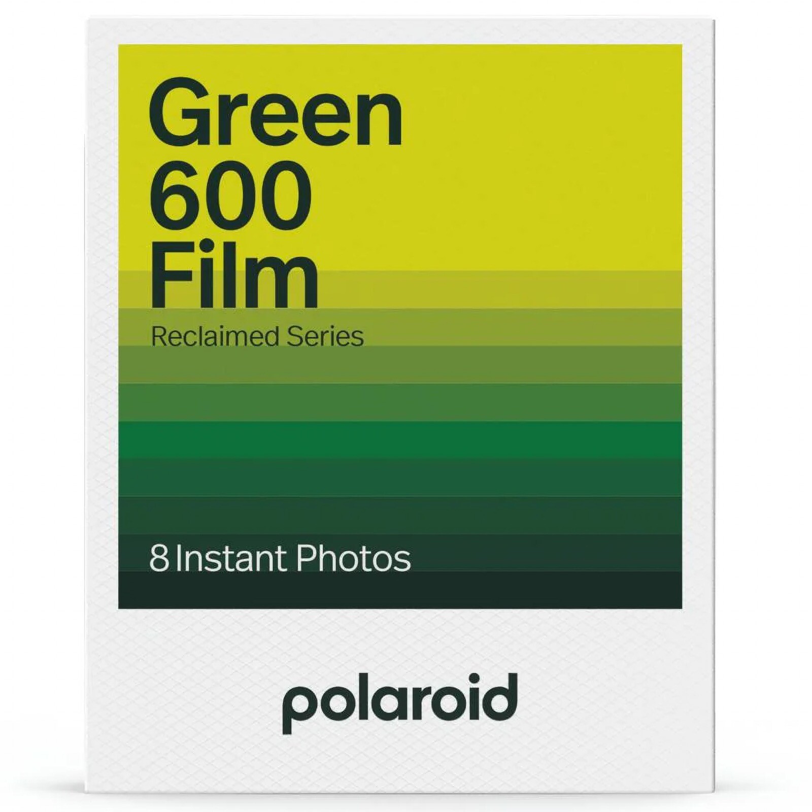 New Sealed Polaroid Green 600 Film Reclaimed Series for 600 & I-Type Cameras