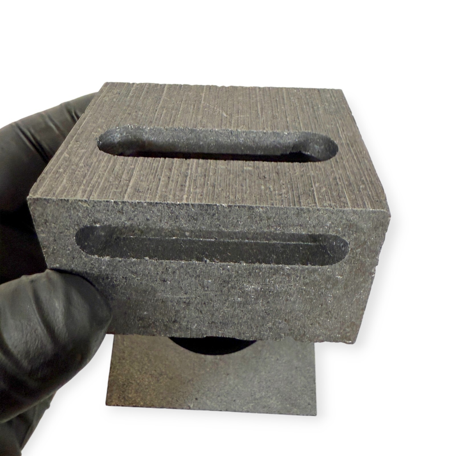 Erico Cadweld HSC2Q Graphite Mold 4/0 Concentric to Steel Pipe Flat Surface 115