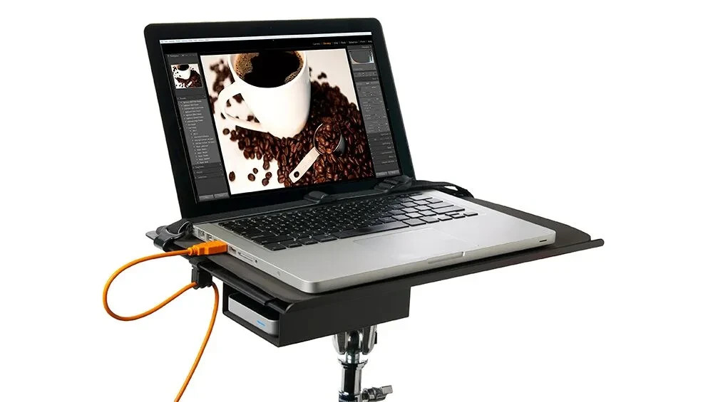 Tether Tools TTA1MBLK Aero Table Master Platform 22"x16" Black with SecureStrap