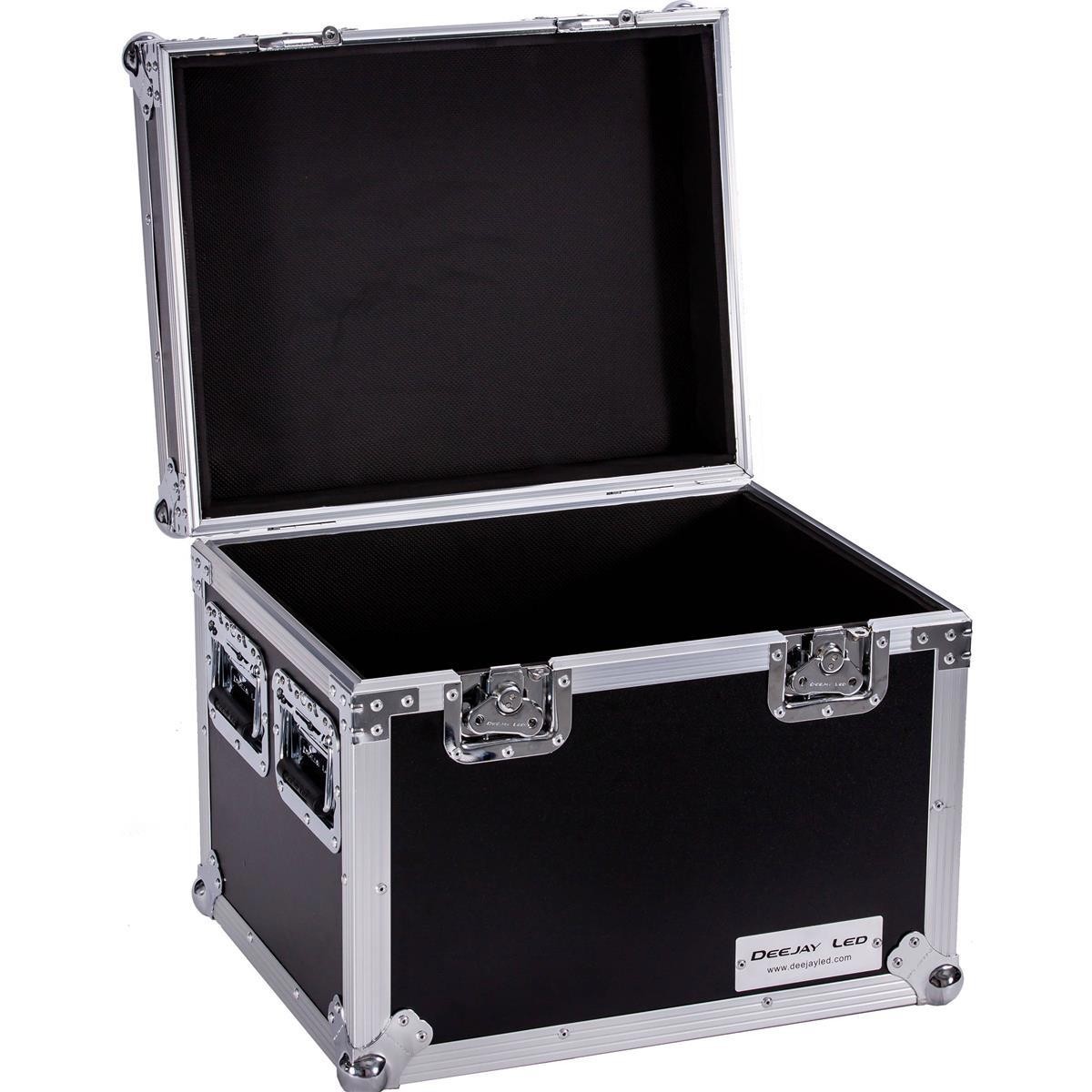 Deejay LED Fly Drive Utility Trunk Case - 21" x 17" x 17" with Caster Board
