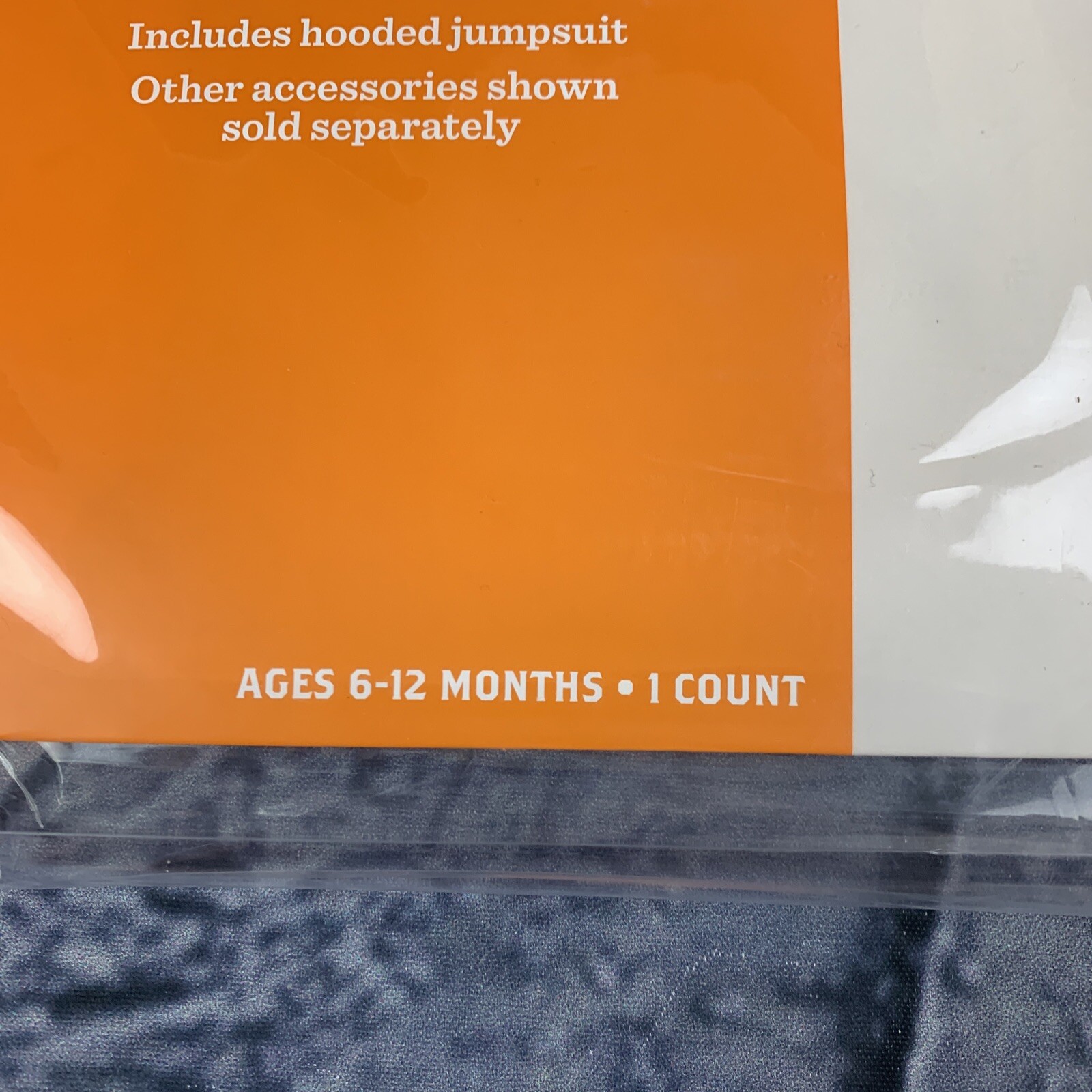 Hyde & Eek 6-12 Month Skeleton Hooded Costume Jumpsuit