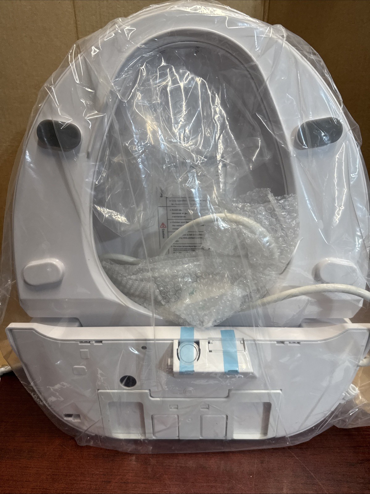 Combier Smart Round Bidet Toilet Seat White CMA102DS-B